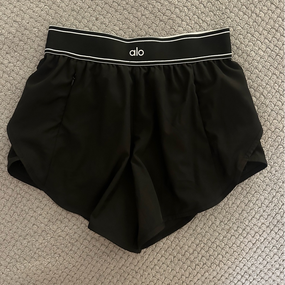 Black Match Point Athletic Shorts